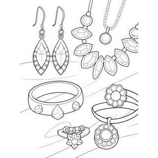 Elegant Jewels Collection: Rings, Earrings, and Necklaces