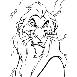 The King Lion coloring page 5