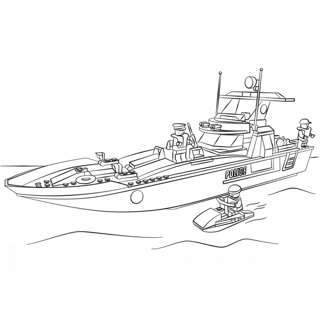 Lego coloring page 7