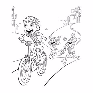 Lucas coloring page 7