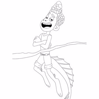 Lucas coloring page 11