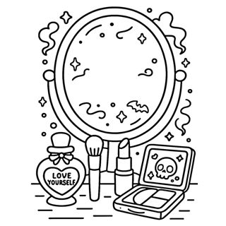 Spooky Glam: Love Yourself Makeup Essentials