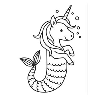 Unicorn Mermaid Magic: Underwater Fantasies