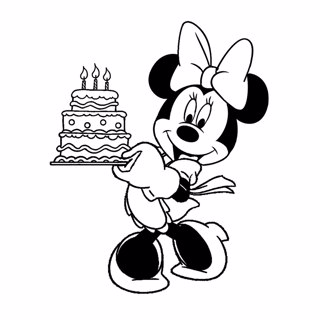 Mickey Mouse coloring page 11