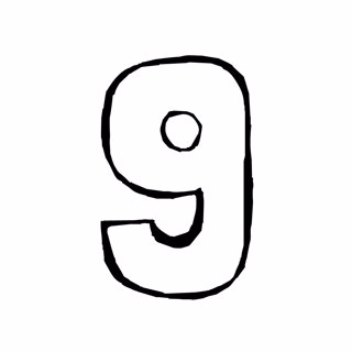Numbers coloring page 11