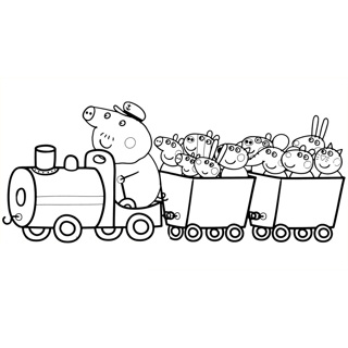 Peppa Pig coloring page 18