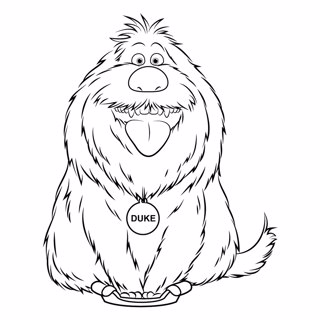 The Secret Life of Pets coloring page 3