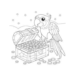 Treasure Hunt: The Parrot's Secret Cache