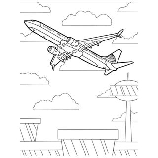 Skyward Journey: Aircraft Taking Flight