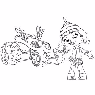 Wreck-It Ralph coloring page 7