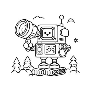 Exploring Bot in the Forest: A Robotic Adventure