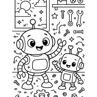 Happy Bot Buddies: An Adventure in the Workshop