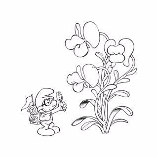 The Smurfs coloring page 8