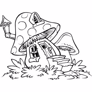 The Smurfs coloring page 11