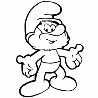 The Smurfs coloring page 15