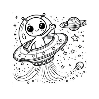 Adventures of a Friendly Alien in Space