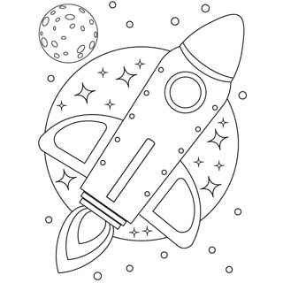Journey to the Stars: Space Rocket Adventure