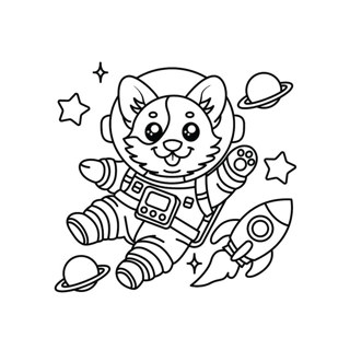 Paws in Space: A Cosmic Adventure with Astro Kitty