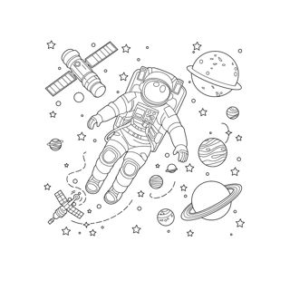 Exploring the Cosmos: An Astronaut's Adventure