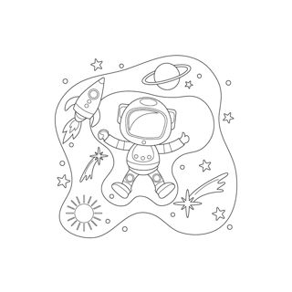 Exploring the Cosmos: An Astronaut's Adventure