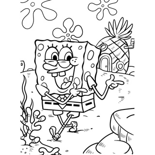 SpongeBob's Silly Stroll Through Bikini Bottom