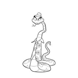 Chillin' in Style: The Bad Guys' Coolest Snake
