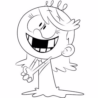 Laughter and Mischief: A Day with The Loud House's Most Spirited Character