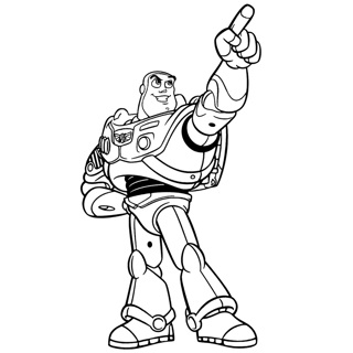 Toy Story coloring page 1