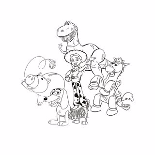 Toy Story coloring page 12
