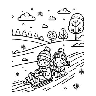 Joyful Winter Sleigh Ride: Embracing the Season's Magic